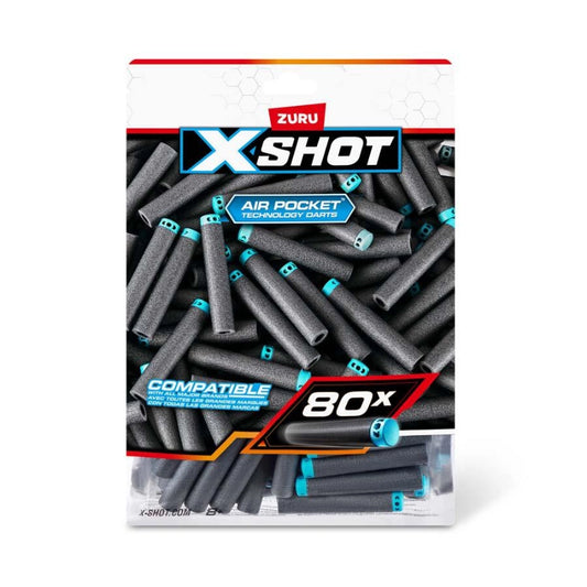 X-Shot - Excel Refill Darts (80 Darts) | 8Y+