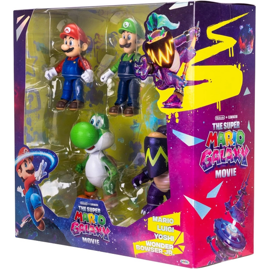 Nintendo - Super Mario Galaxy Movie 5" Figures 4-pack | 3Y+ — BambiniJO Jordan