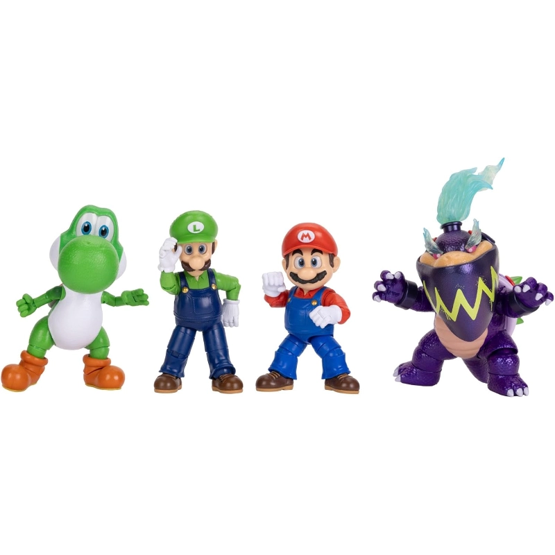 Nintendo - Super Mario Galaxy Movie 5" Figures 4-pack | 3Y+