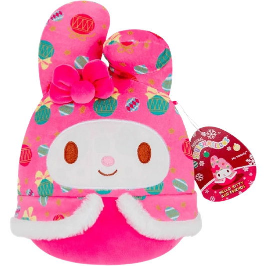 Squishmallows - Little Plush 8" Hello Kitty and Friends- My Melody with Ornaments | 1-6Y