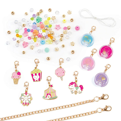 Make It Real - Sweet Spin Carnival Lip Gloss Bracelets- 104 Pcs | 8Y+