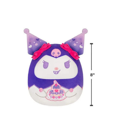 Squishmallows - Little Plush 8" Hello Kitty and Friends- Kuromi Holding Cherry Cake | 1-6Y