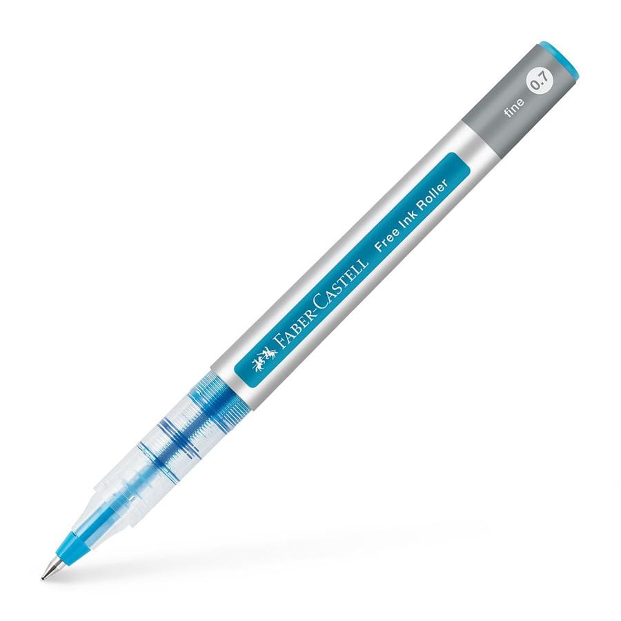 Faber-Castell Free Ink rollerball 0.7mm sky blue