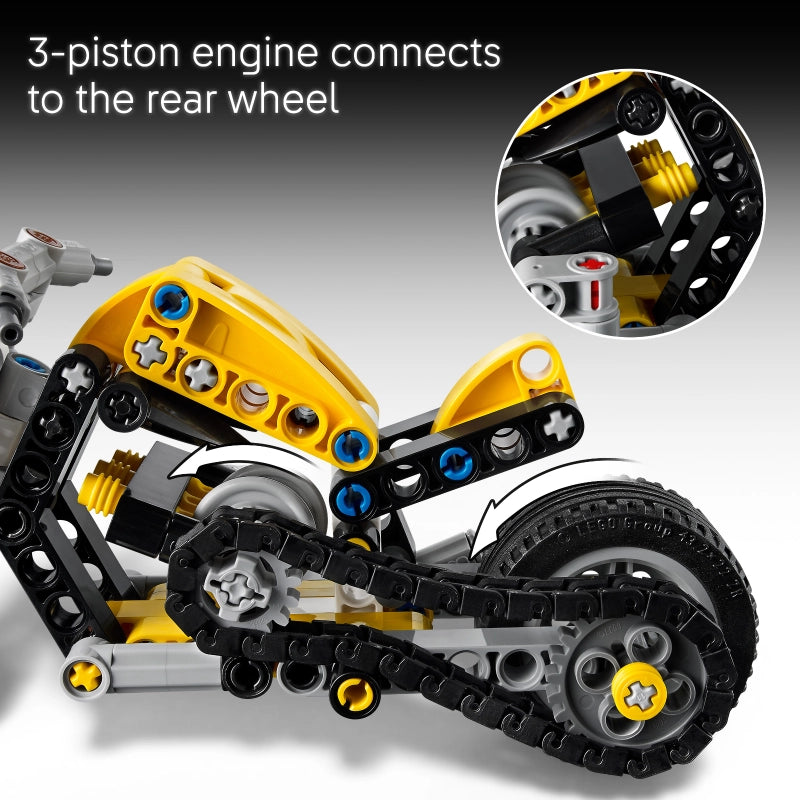 Lego - Yellow Motorcycle 151 Pcs 7Y+ — BambiniJO Jordan