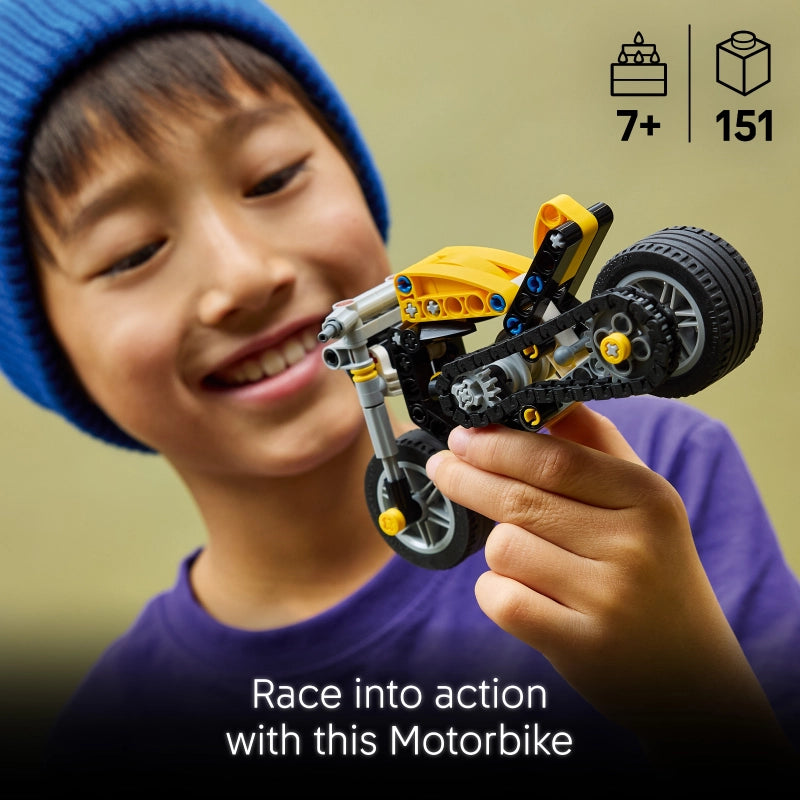 Lego - Yellow Motorcycle 151 Pcs 7Y+ — BambiniJO Jordan