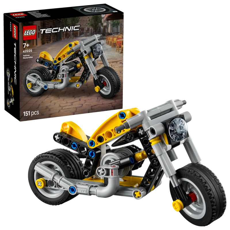 Lego - Yellow Motorcycle 151 Pcs 7Y+ — BambiniJO Jordan