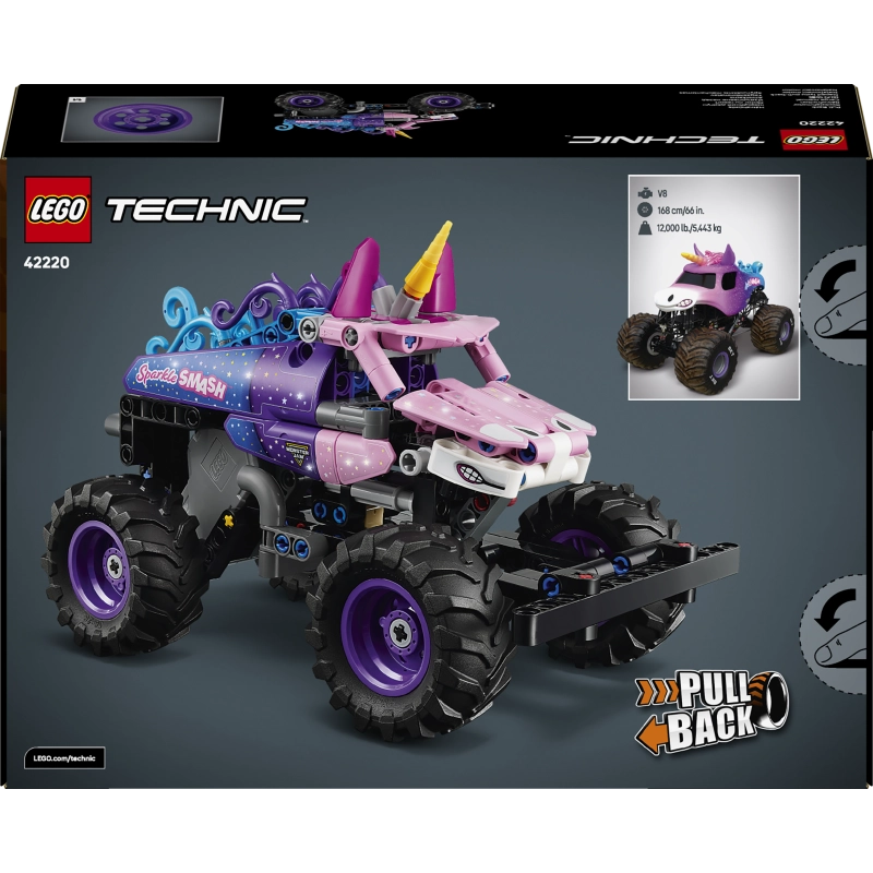 Lego - Monster Jam Sparkle Smash Pull-Back 243 Pcs 7Y+ — BambiniJO Jordan
