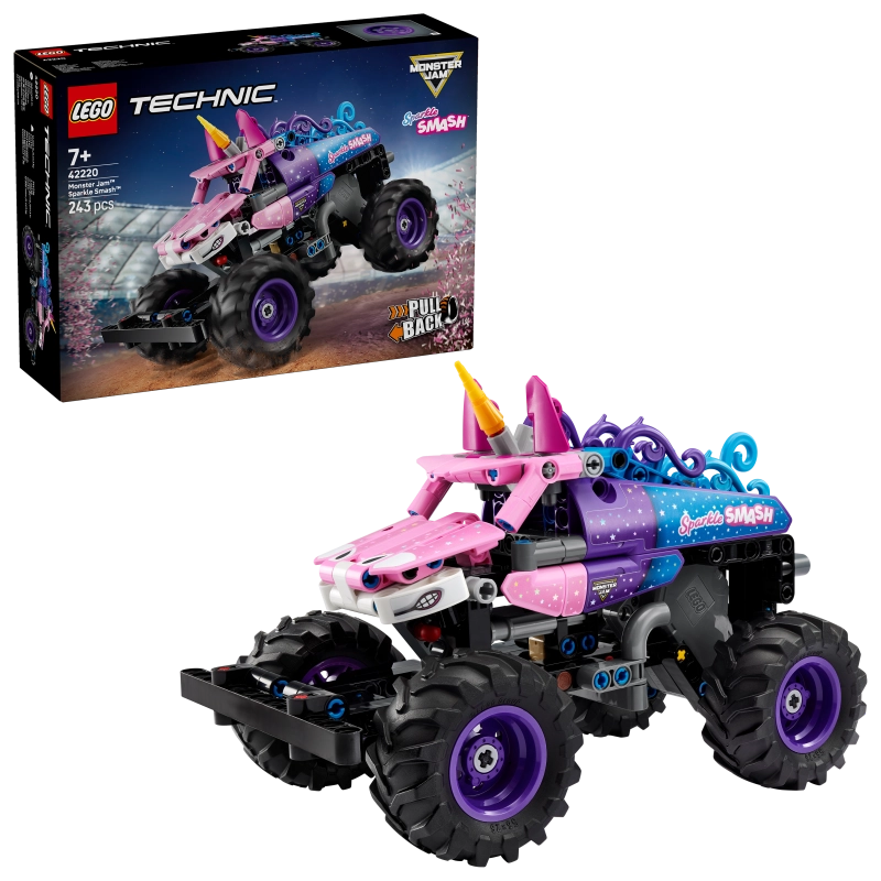 Lego - Monster Jam Sparkle Smash Pull-Back 243 Pcs 7Y+ — BambiniJO Jordan