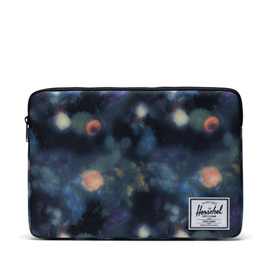 Herschel Anchor Laptop Sleeve Floral Mist 13 Inch - front view
