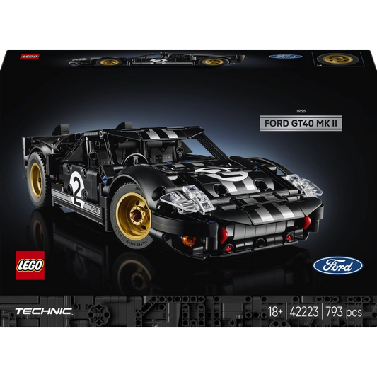 Lego - 1966 Ford GT40 MKII Race Car 793 Pcs 18Y+ — BambiniJO Jordan
