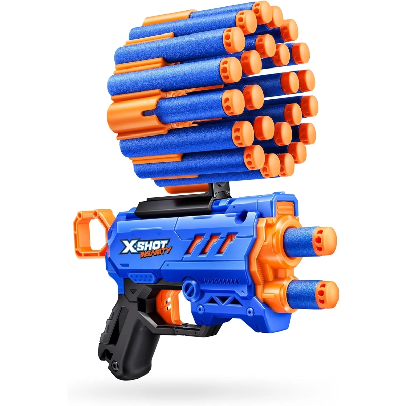 X-Shot - Insanity Micro Blaster Series 1 (24 Darts) | 8Y+