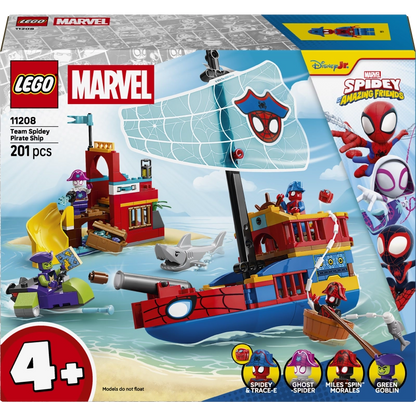 Lego - Team Spidey Pirate Ship 201 Pcs 4Y+ — BambiniJO Jordan