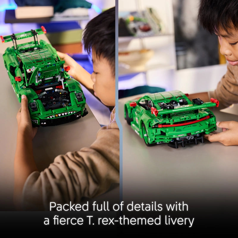 Lego - Porsche 911 GT3 R REXY AO Racing Car 1313 Pcs 11Y+ — BambiniJO Jordan