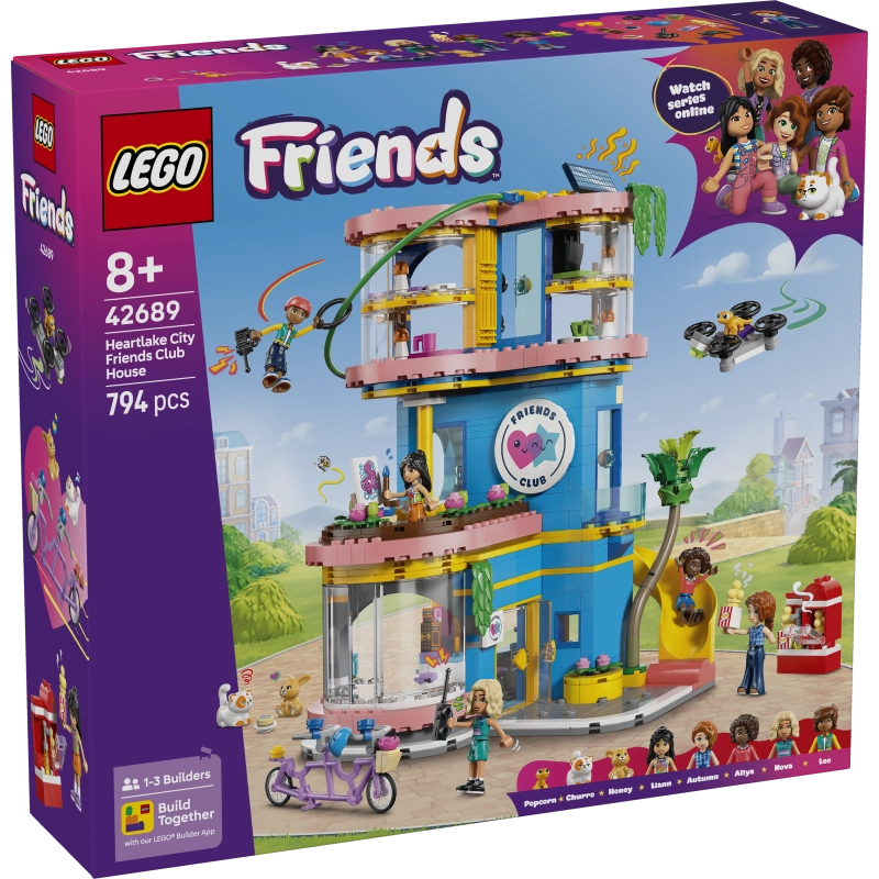 Lego - Heartlake City Friends Club House 794 Pcs 8Y+ — BambiniJO Jordan