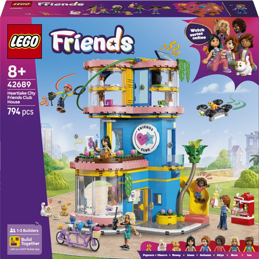 Lego - Heartlake City Friends Club House 794 Pcs 8Y+ — BambiniJO Jordan