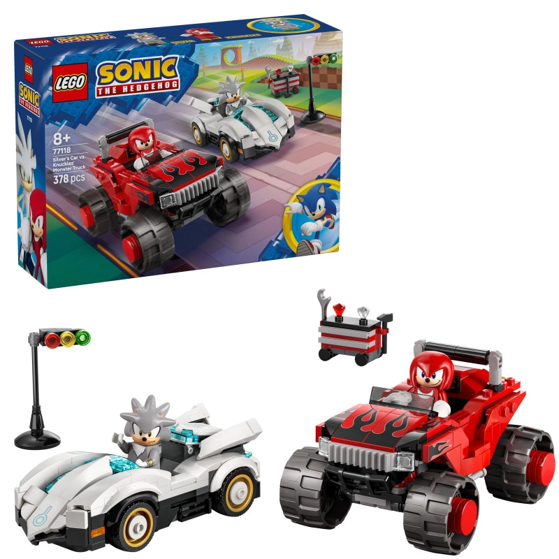 Lego - Silver's Car vs. Knuckles' Monster Truck 378 Pcs 8Y+ — BambiniJO Jordan