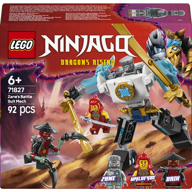 Lego - Zane's Battle Suit Mech 92 Pcs 6Y+ — BambiniJO Jordan