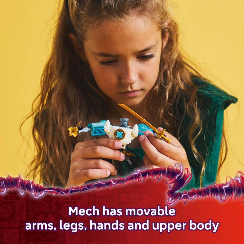 ليغو - روبوت بدلة القتال زين | 92 قطعة | 6 سنوات فأكثر ليغو - روبوت بدلة القتال زين | 92 قطعة | 6 سنوات فأكثر