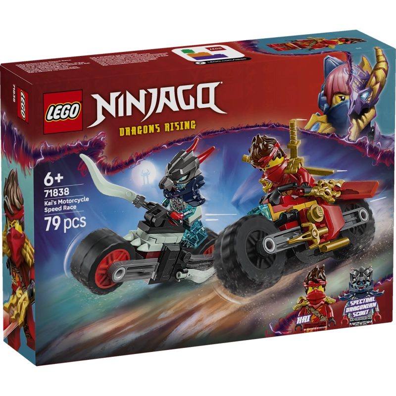 Lego - Kai's Motorcycle Speed Race 79 Pcs 6Y+ — BambiniJO Jordan