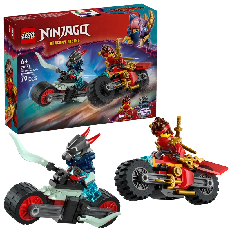 Lego - Kai's Motorcycle Speed Race 79 Pcs 6Y+ — BambiniJO Jordan