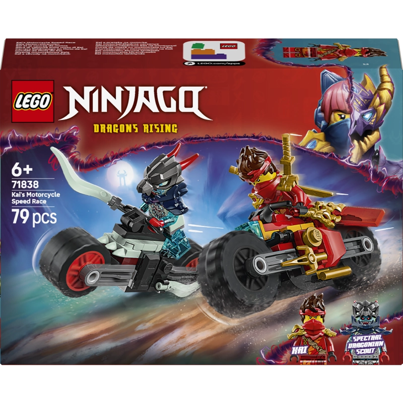 Lego - Kai's Motorcycle Speed Race 79 Pcs 6Y+ — BambiniJO Jordan