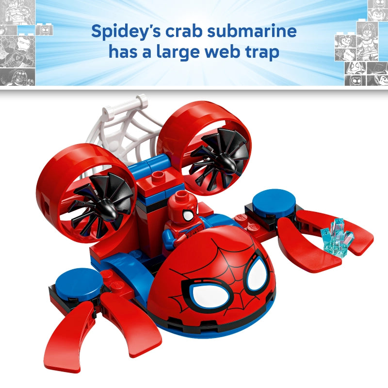 Lego - Spidey: Underwater Vehicles 154 Pcs 4Y+ — BambiniJO Jordan