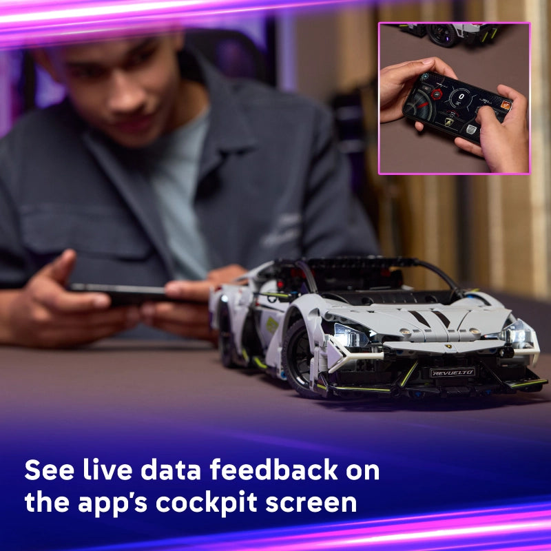 Lego - Lamborghini Revuelto Super Sports Car 1135 Pcs 10Y+ — BambiniJO Jordan