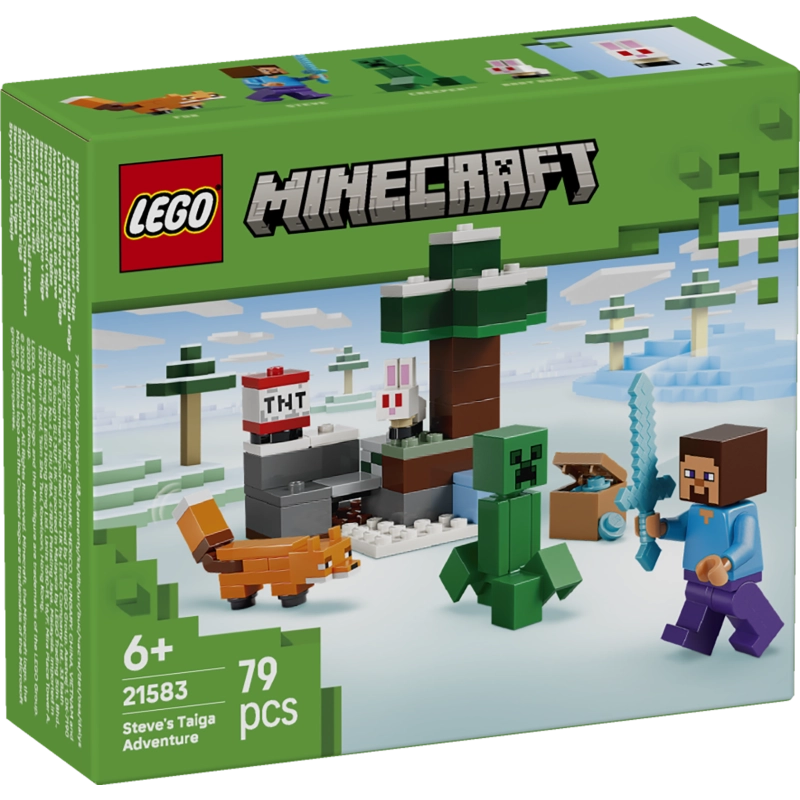 Lego - Steve's Taiga Adventure 79 Pcs 6Y+ — BambiniJO Jordan