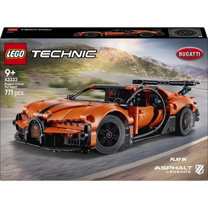 Lego - Bugatti Chiron Pur Sport Hypercar 771 Pcs 9Y+ — BambiniJO Jordan