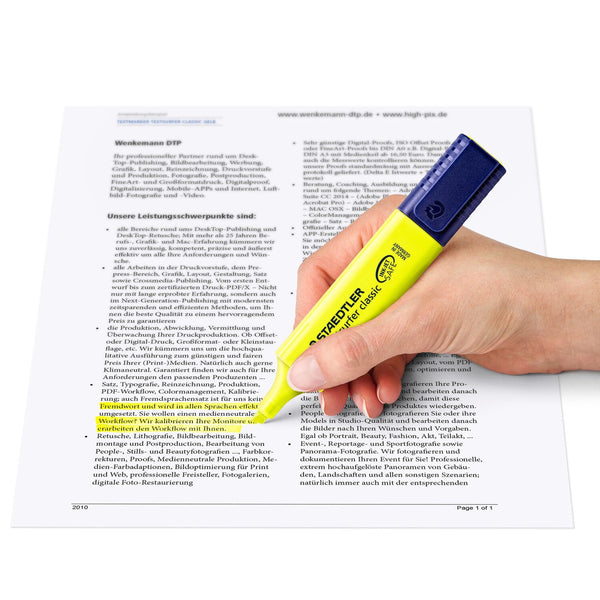 Staedtler - Textsurfer Classic Highlighters | Set of 4 Staedtler - Textsurfer Classic Highlighters | Set of 4