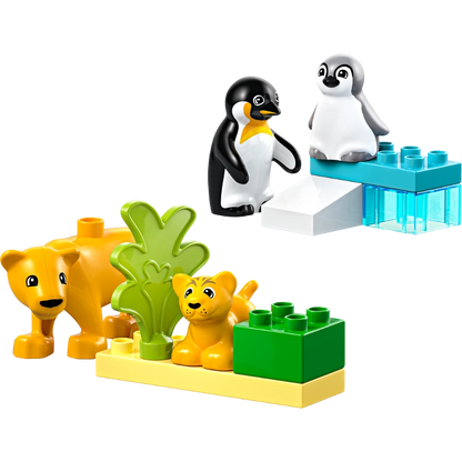 Lego - Wild Animal Families: Penguins & Lions 10 Pcs 2Y+ — BambiniJO Jordan