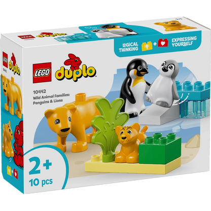 Lego - Wild Animal Families: Penguins & Lions 10 Pcs 2Y+ — BambiniJO Jordan