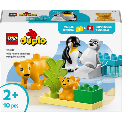 Lego - Wild Animal Families: Penguins & Lions 10 Pcs 2Y+ — BambiniJO Jordan