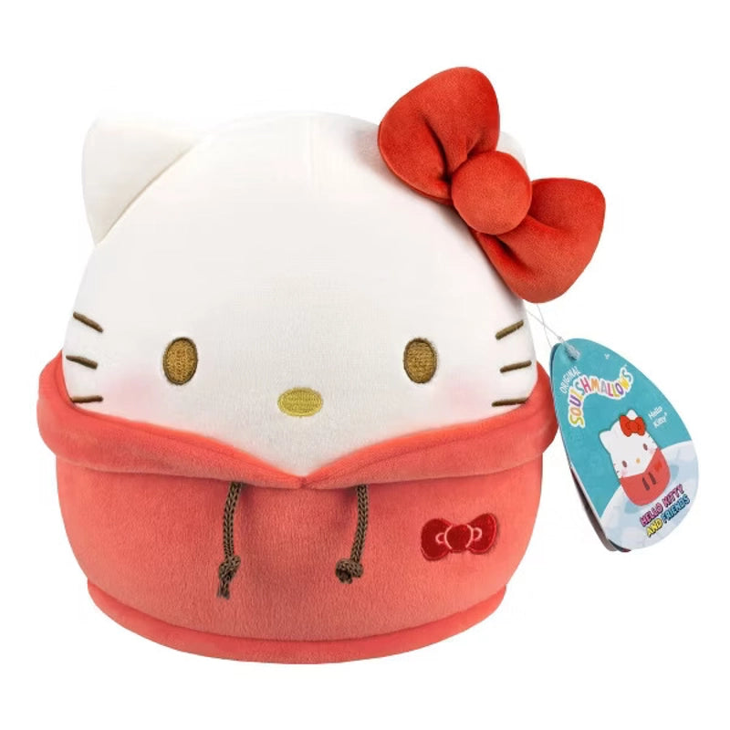 Squishmallows - Little Plush 8" Hello Kitty and Friends- Hello Kitty in Dabodabo Hoodie | 1-6Y