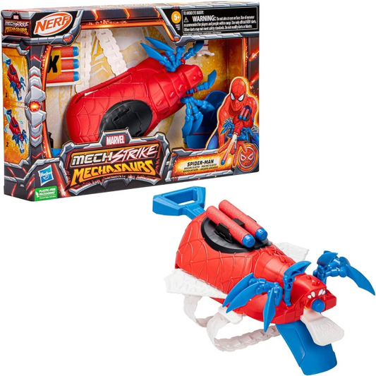 Marvel Mech Strike Mechasaurs Spider-Man Arachno Blaster | 5Y+ — BambiniJO Jordan
