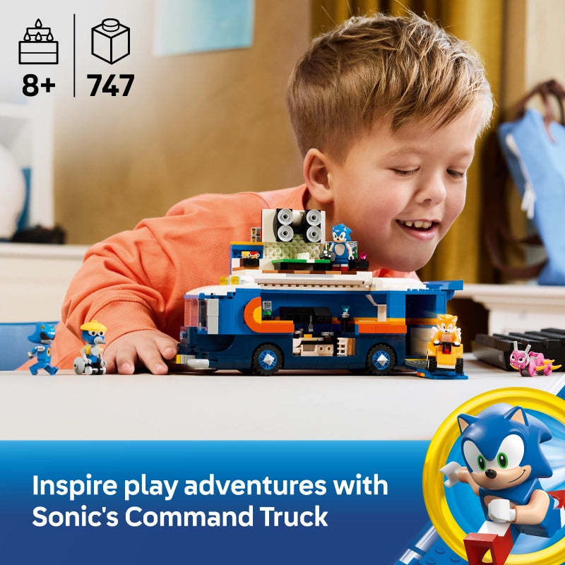 Lego - Team Sonic Command Truck 747 Pcs 8Y+ — BambiniJO Jordan
