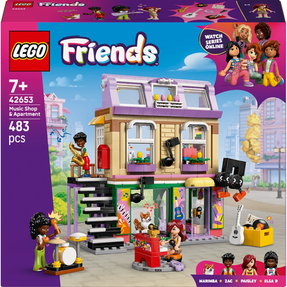 Lego - Music Store & Apartment 483 Pcs 7Y+ — BambiniJO Jordan