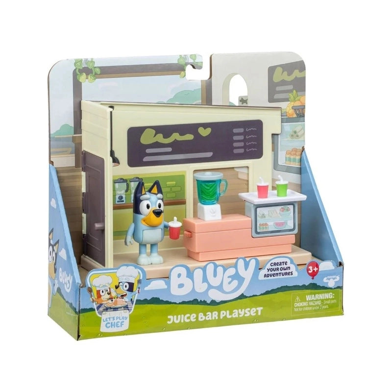Bluey - Let's Play Chef Juice Bar Playset S13 | 3Y+ Bluey - Let's Play Chef Juice Bar Playset S13 | 3Y+