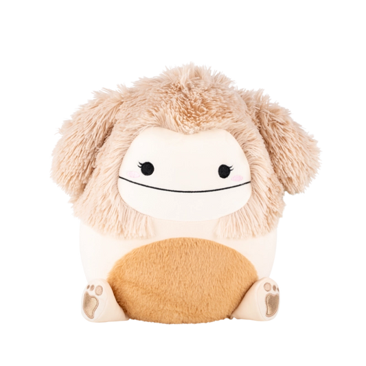 Squishmallows - Medium Plush 12" Diva the Cream Bigfoot with Tan | 1-6Y