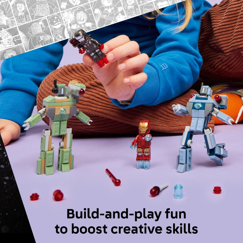 ليغو - آيرون مان ووور ماشين ضد طائرات هامر | 204 قطعة | 7 سنوات فأكثر ليغو - آيرون مان ووور ماشين ضد طائرات هامر | 204 قطعة | 7 سنوات فأكثر
