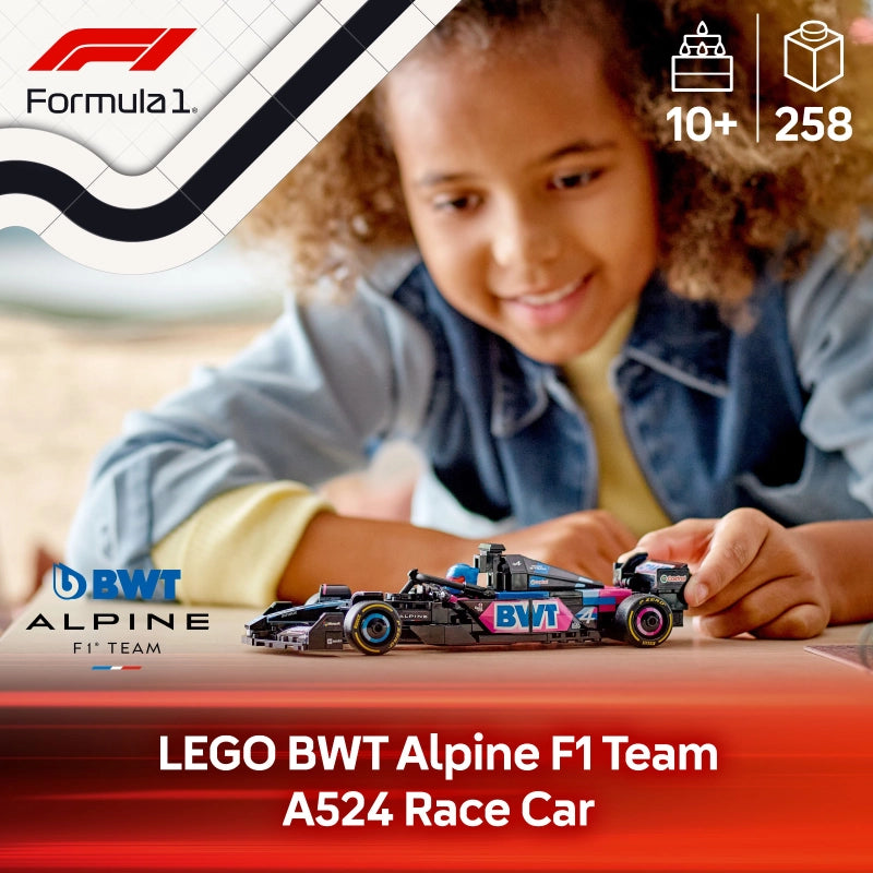 Lego - BWT Alpine F1 Team A524 Race Car 258 Pcs 10Y+ — BambiniJO Jordan