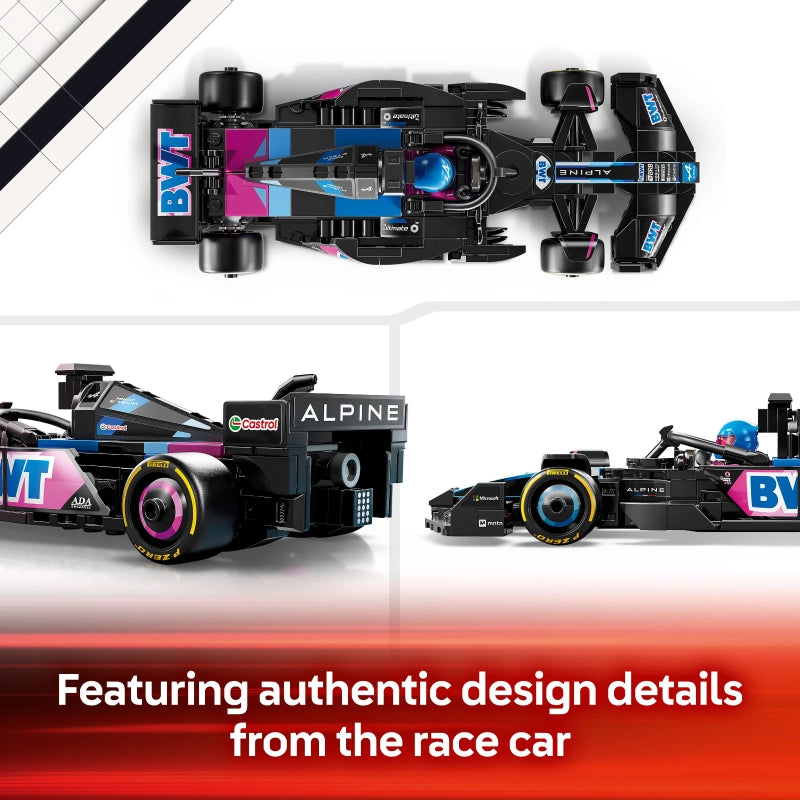 Lego - BWT Alpine F1 Team A524 Race Car 258 Pcs 10Y+ — BambiniJO Jordan