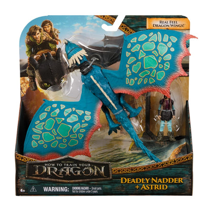 Dragons - Deadly Nadder & Astrid, Viking Duo Action Figures | 4Y+