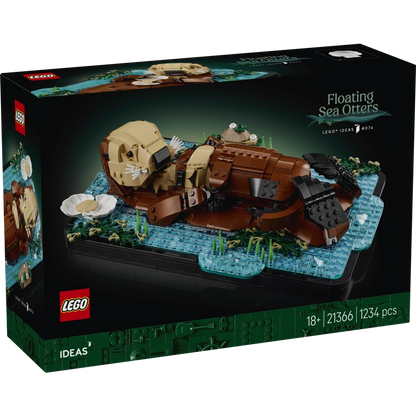 Lego - Floating Sea Otters 1234 Pcs 18Y+ — BambiniJO Jordan