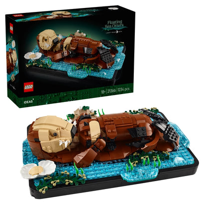Lego - Floating Sea Otters 1234 Pcs 18Y+ — BambiniJO Jordan