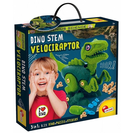 I'm A Genius Dino Stem Velociraptor 5Y+