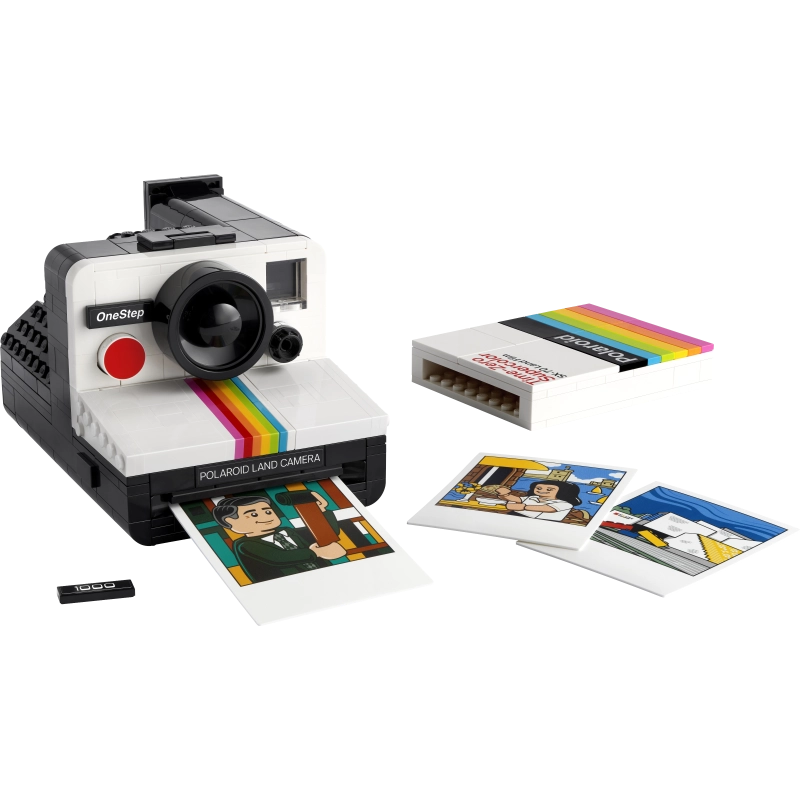 ليغو - كاميرا بولارويد OneStep SX-70 | 516 قطعة | 18 سنة فأكثر ليغو - كاميرا بولارويد OneStep SX-70 | 516 قطعة | 18 سنة فأكثر