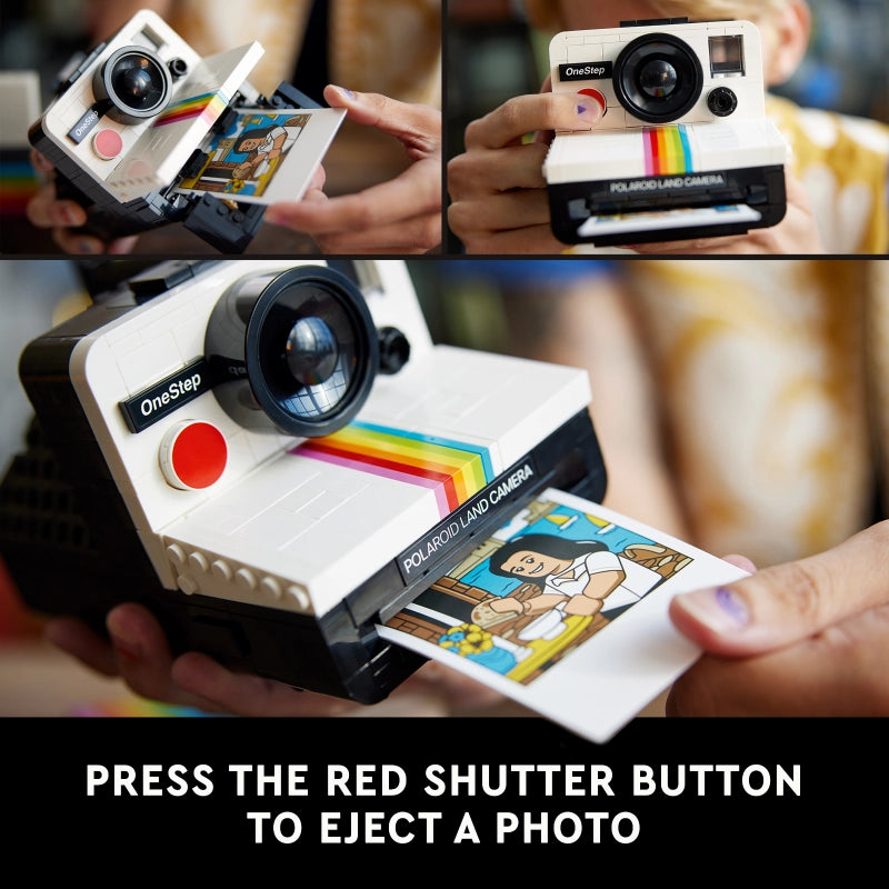 ليغو - كاميرا بولارويد OneStep SX-70 | 516 قطعة | 18 سنة فأكثر ليغو - كاميرا بولارويد OneStep SX-70 | 516 قطعة | 18 سنة فأكثر