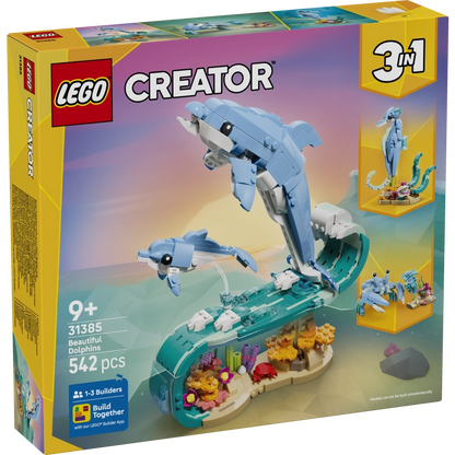 Lego - Sea Animals: Beautiful Dolphins 542 Pcs 9Y+ — BambiniJO Jordan