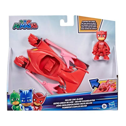 PJ Masks - Owlette Deluxe Vehicle Owl Glider Car with Owlette Figure | 3Y+